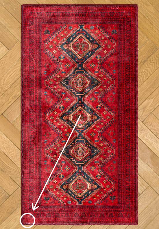 Турецкий ковер из бамбуковой вискозы TD1026-00 discount1