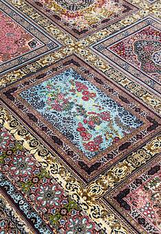 фрагмент ковра Ottoman Silk Farshineh-Dark Blue