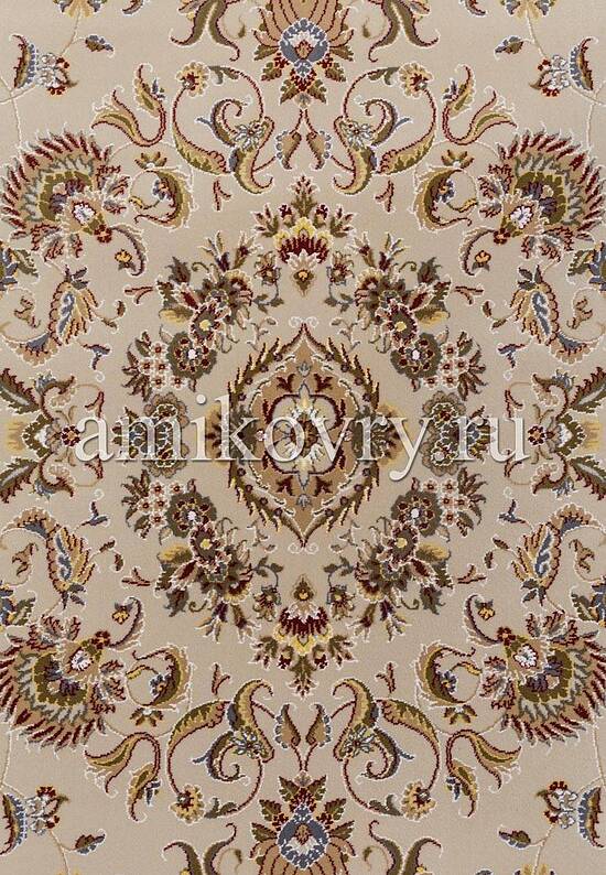 Классический шерстяной ковер из Ирана Brilliant Nain 4.75193-cream