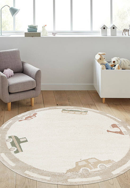Детский ковер PCL 01 Cream Multy