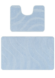 дизайн комплекта ковриков для ванной Confetti Bath Maximus Symphony 2522 Baby Blue PS