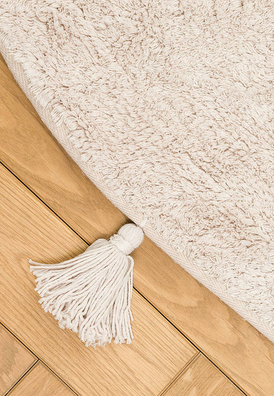 Хлопковый ковер CBN Plain Beige