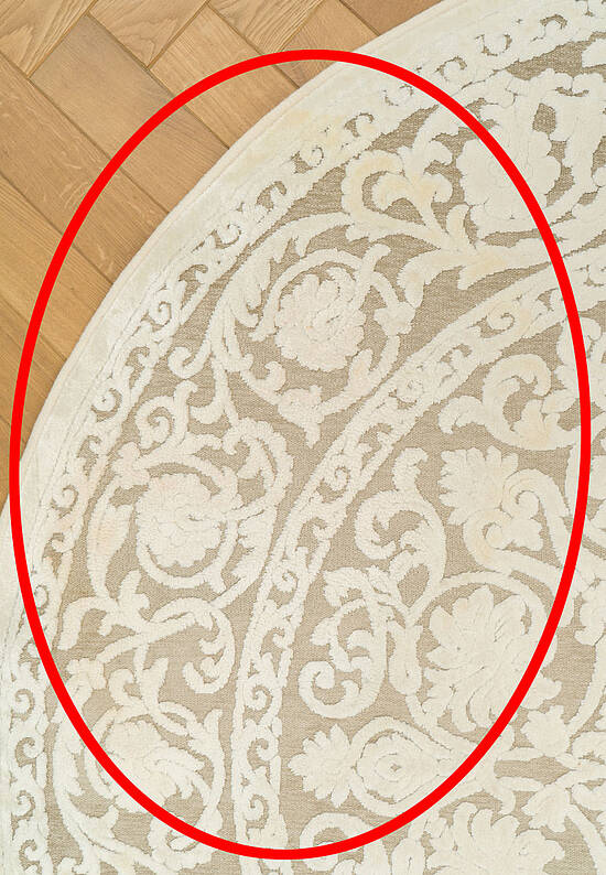 Бельгийский вискозный ковер RV333-R119 discount38