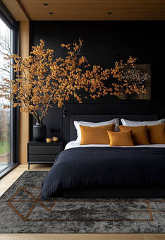 ковер безворсовый в интерьере Couture Duo SC6181