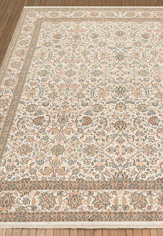 Индийский ковер ручной работы 252511-Afshar beige