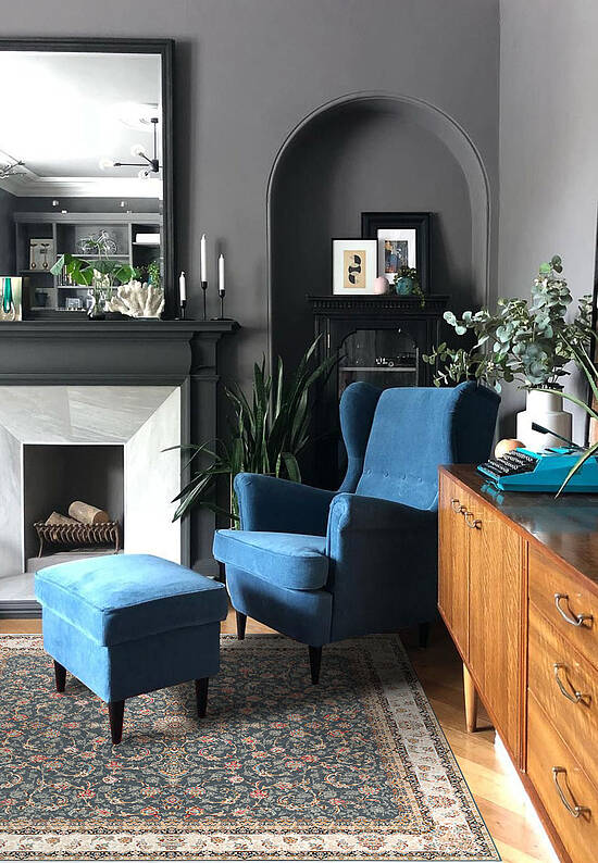 Иранский высокоплотный ковер FS4093-F8