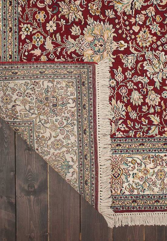 Шелковый ковер ручной работы 241676-Shah Abas red/beige