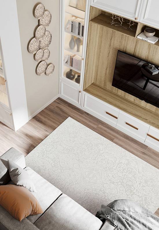 Бельгийский вискозный ковер RS4527-R373