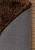 Пушистый ковер с длинным ворсом H169-brown