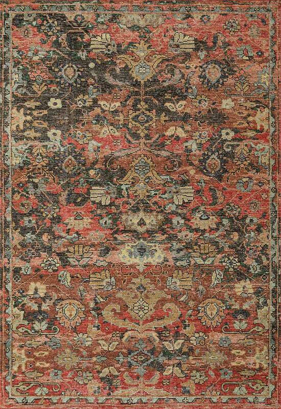 дизайн ковра Eden Red Ochre