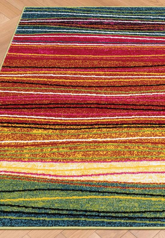 Недорогой синтетический ковер 2773-Multicolor