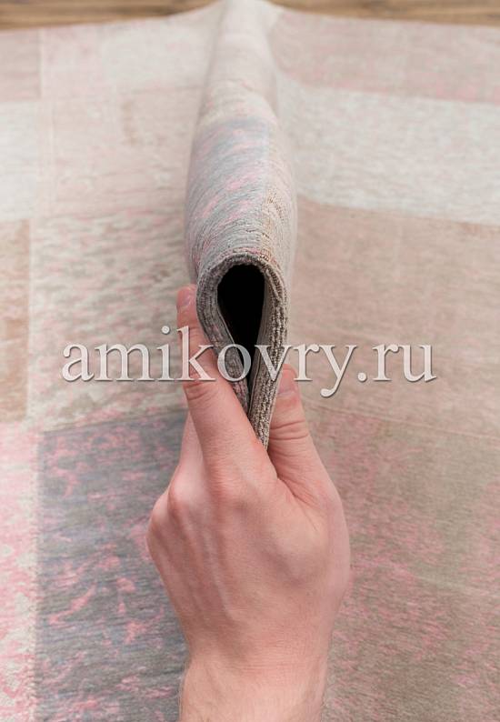 Безворсовый хлопковый ковер Multi-8238