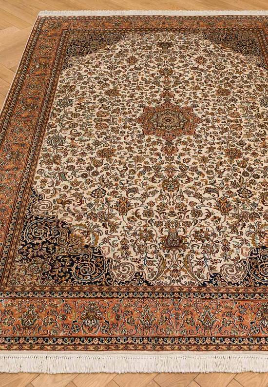 Шелковый ковер ручной работы из Индии 225709-Shiraz