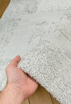 фактура коврика для ванной Irya Bath Vivian-Blue