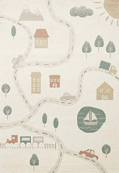 дизайн ковра Piccolo PCL 07 Cream Multy