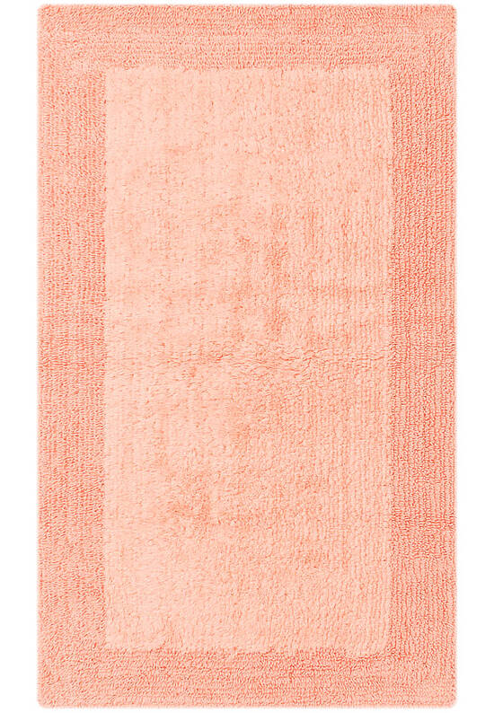 Двусторонний коврик для ванной  Natura Heavy 1687 D.Salmon