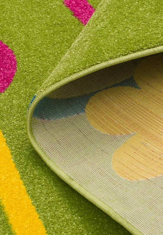Недорогой синтетический ковер 1021-Green