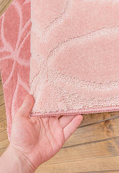 фактура коврика для ванной Confetti Bath Maximus Erdek 2580 Dusty Rose BQ