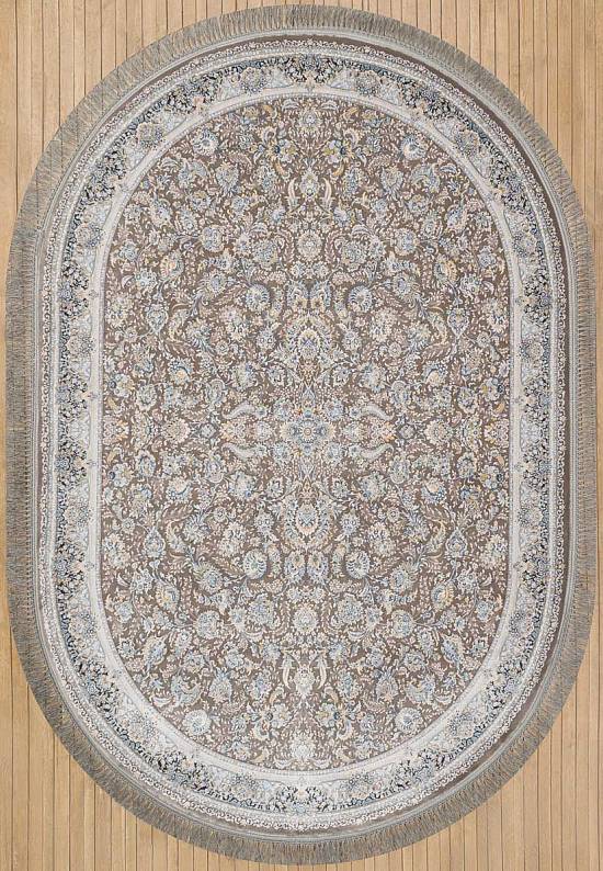 Иранский высокоплотный ковер G256-Gray