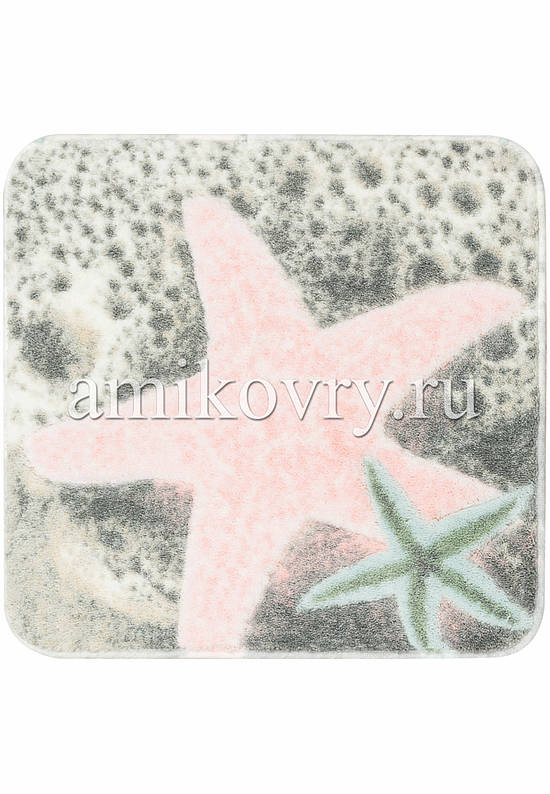 Пастельный коврик для ванной комнаты Starfish 01 Pink
