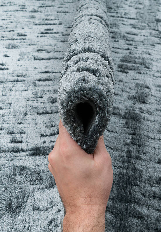 Пушистый ковер из полиэстера RN6019-R806