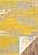 Двусторонний безворсовый ковер NK 01 Yellow Grey