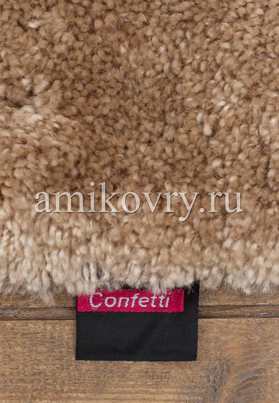 Коричневый мягкий комплект ковриков для ванной комнаты и туалета 3532 Hazelnut BD