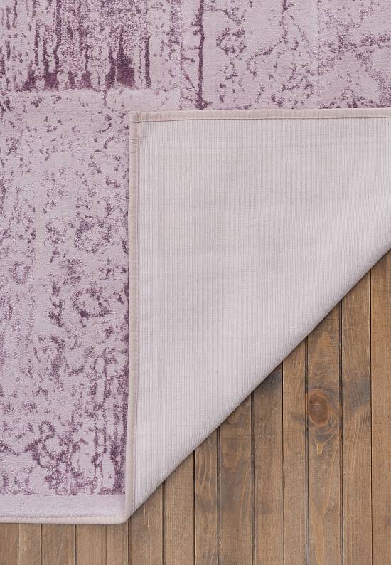 Турецкий ковер из хлопка и вискозы Patchwork L.Damson