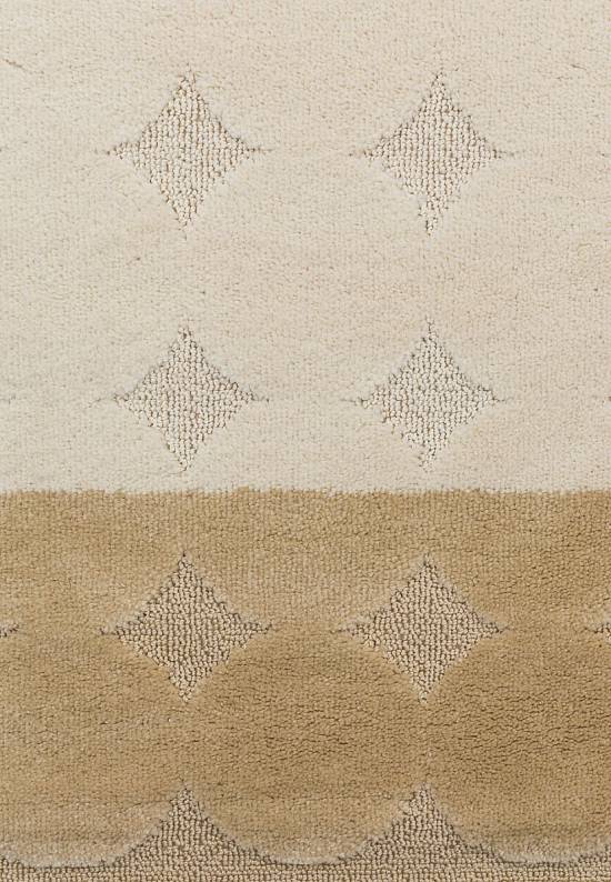 Бежевый комплект ковриков для ванной комнаты и туалета Edremit 2540 Beige BQ