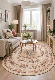 ковер в интерьере Prestige 8539-51033