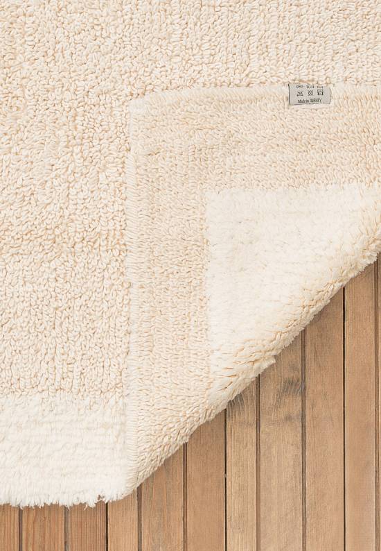 Двусторонний коврик для ванной  Natura Heavy 1640 Ecru