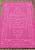 Малиновый коврик для ванной комнаты SCTN 03-02-Dark Pink