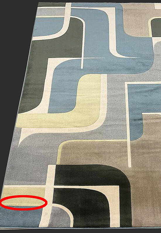 Бельгийский ковер из полиэстера RM5518-R155 discount2