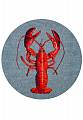 Безворсовый ковер Dare LD5284-L287 круг