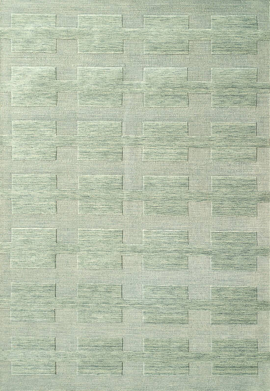 Шерстяной ковер ручной работы HWL-144-Blue Haze/Blue Haze