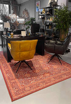 безворсовый ковер в интерьере Azure OA3343-O223 discount