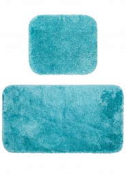 дизайн комплекта ковриков для ванной Confetti Bath Miami 3516 Turquoise BD
