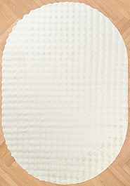 дизайн ковра Rabbit Bubble Ivory овал
