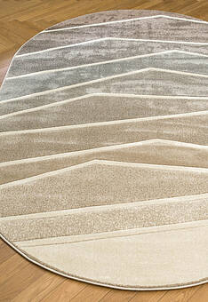 ковер в перспективе по ворсу Soho 5759-18455 овал