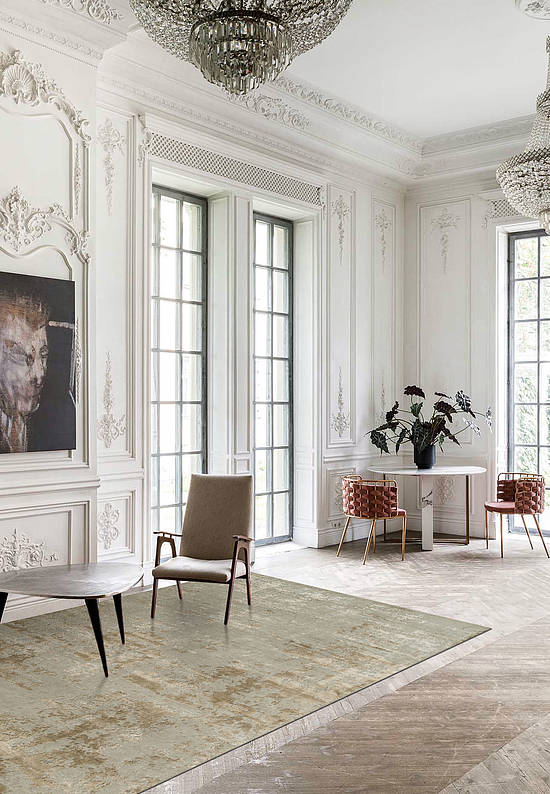 Ковер ручной работы Natural Gray Beige