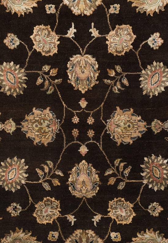 Элитный ковер ручной работы 10/10 GB-204 D. Brown-Ivory