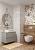 Бежевый коврик для ванной Flora 2540 Beige