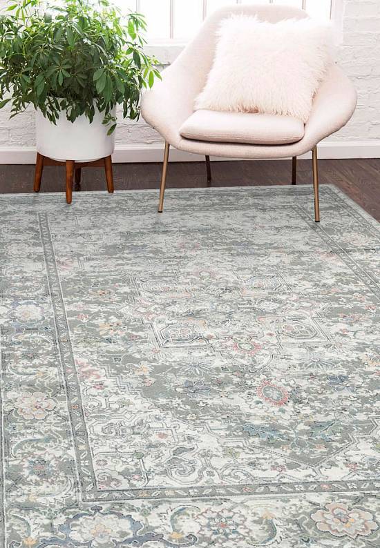 Винтажный бельгийский ковер из вискозы RB2483-R279