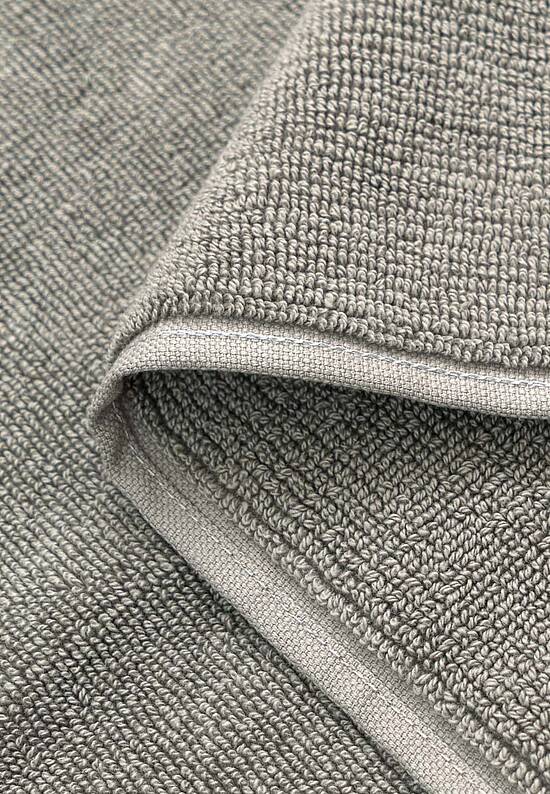 Серый коврик для ванной из хлопка Light Grey