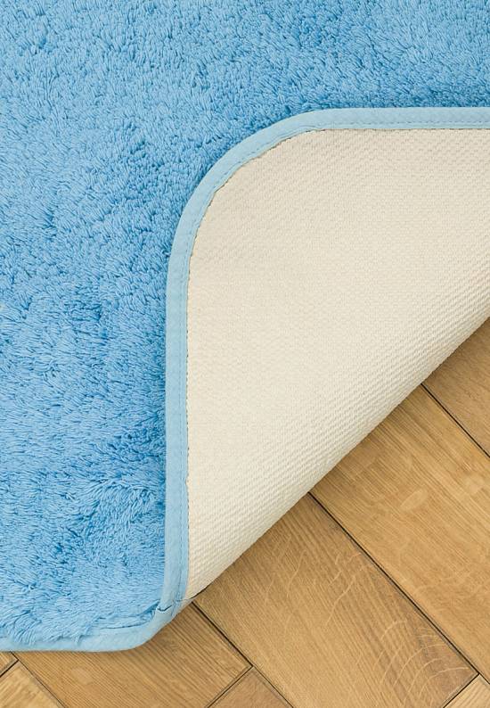 Голубой коврик для ванной Calypso 1698 Blue