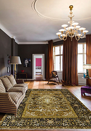 ковер в интерьере Art Rugs Tiger Ghost