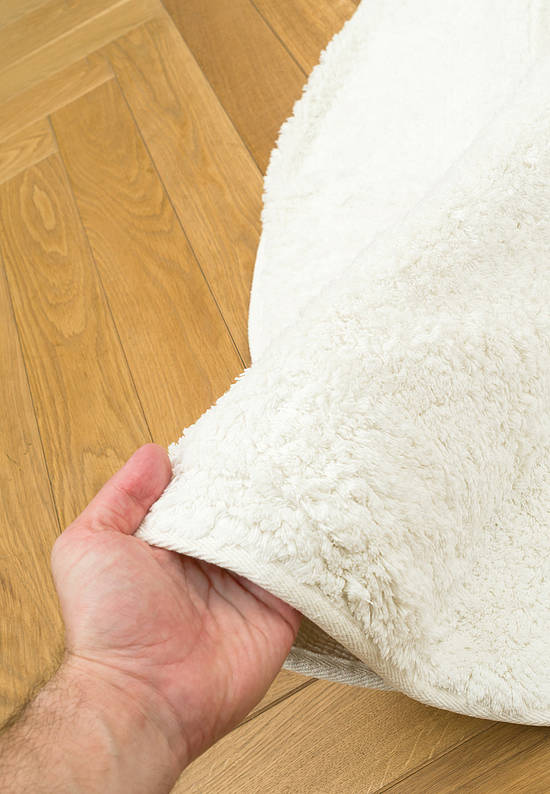 Хлопковый ковер CBN Plain White