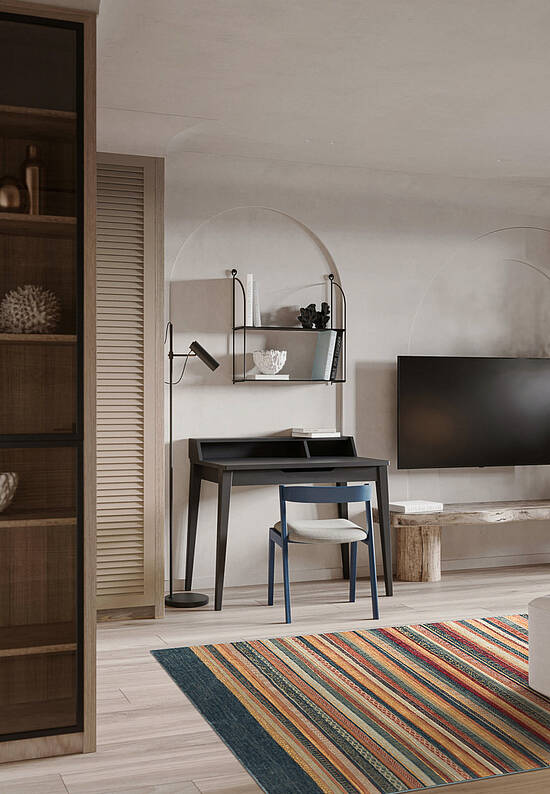 Высокоплотный ковер из вискозы VD4490-V377