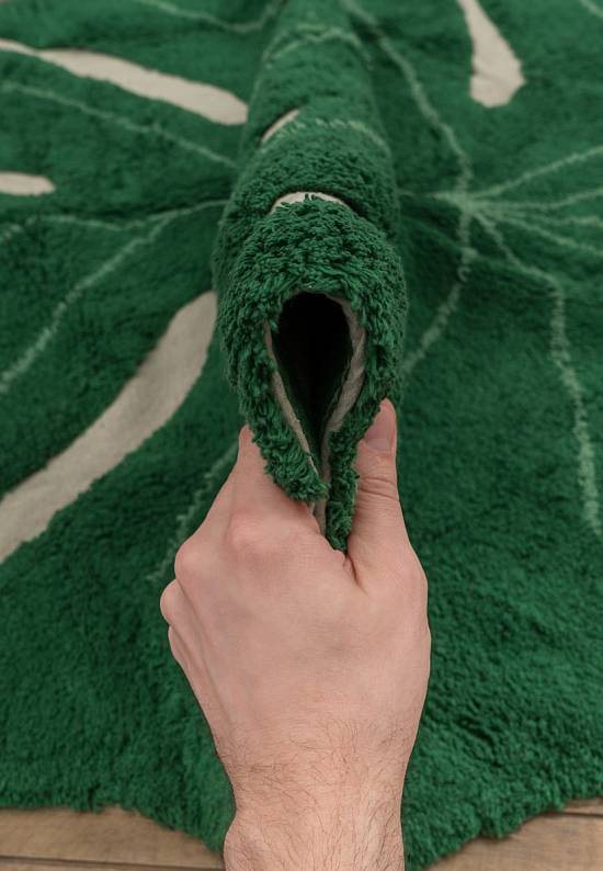 Детский стираемый ковер Monstera Leaf