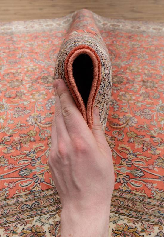 Шелковый ковер из Индии Tabriz Red